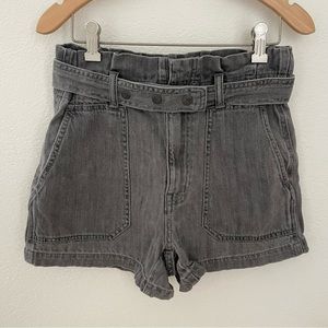 Madewell Paper Bag Short Gray